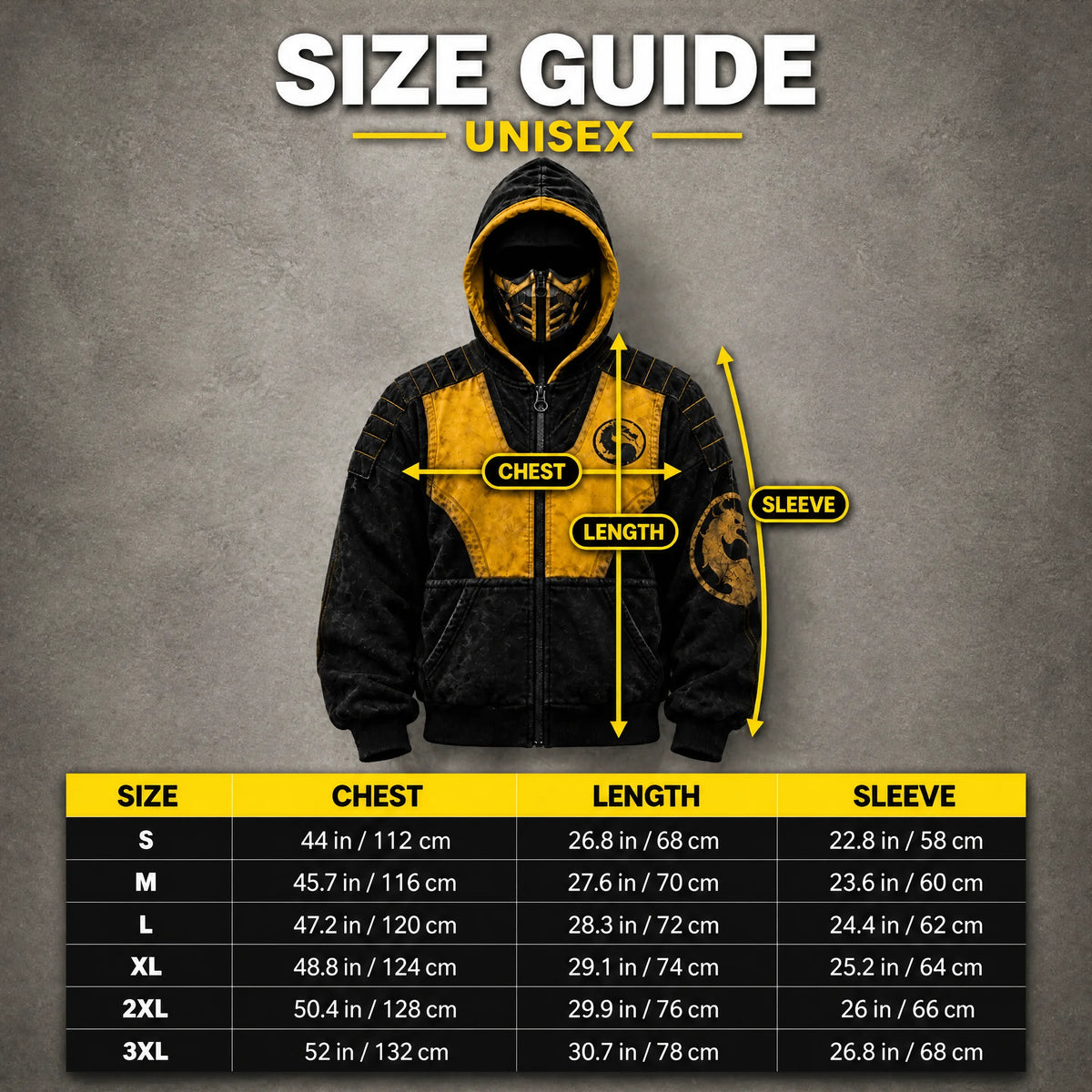 Shadow born Zip-Ups